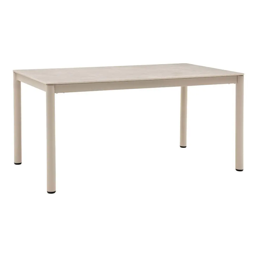 Asta hagebord 90x160cm sandfarget.