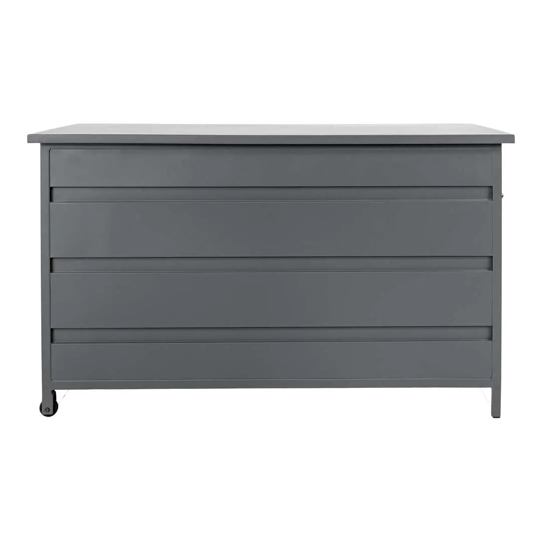 Cassis putekasse 650L grå.