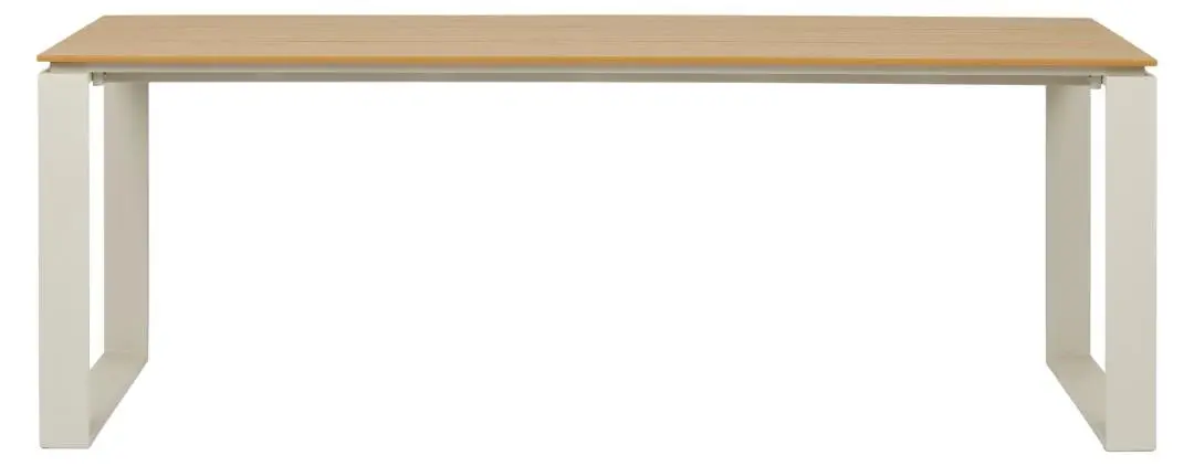 Martinus hagebord 210x100 cm teakdekor.