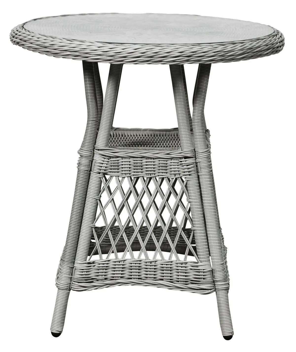 Hvalo cafe- og balkongmøbel cafebord Ø 69 cm, sand.