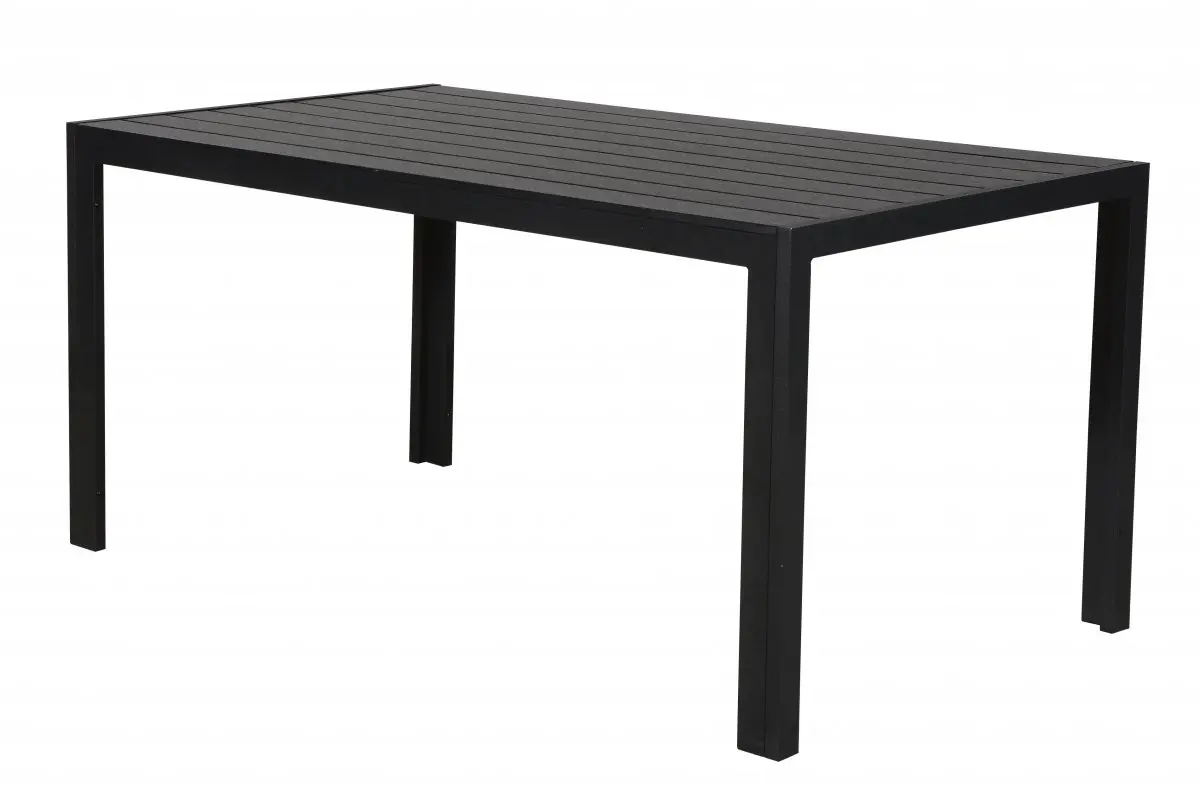 Cult hagebord, 150 cm /svart/svart.