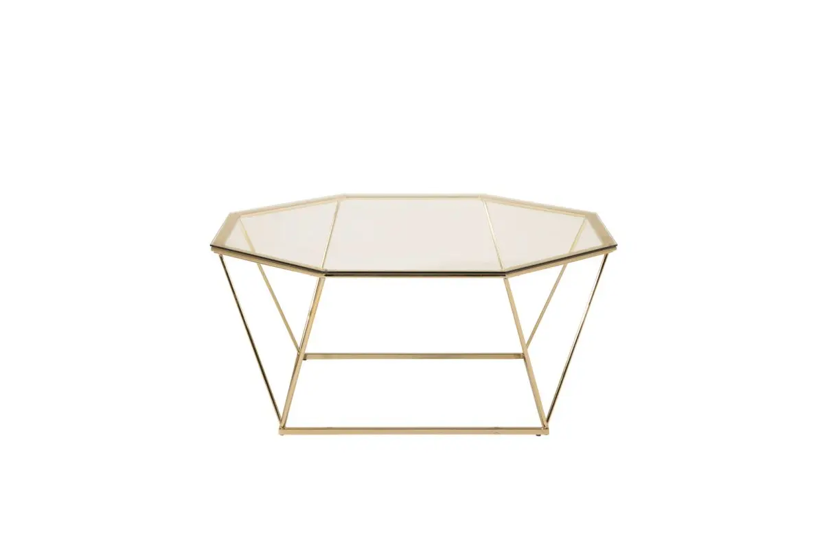 Österlen sofabord Ø100 cm glass røykfarget.