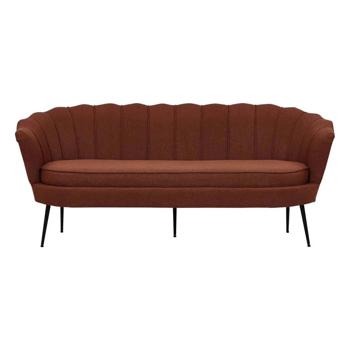 Calais sofa 3 seter rød.