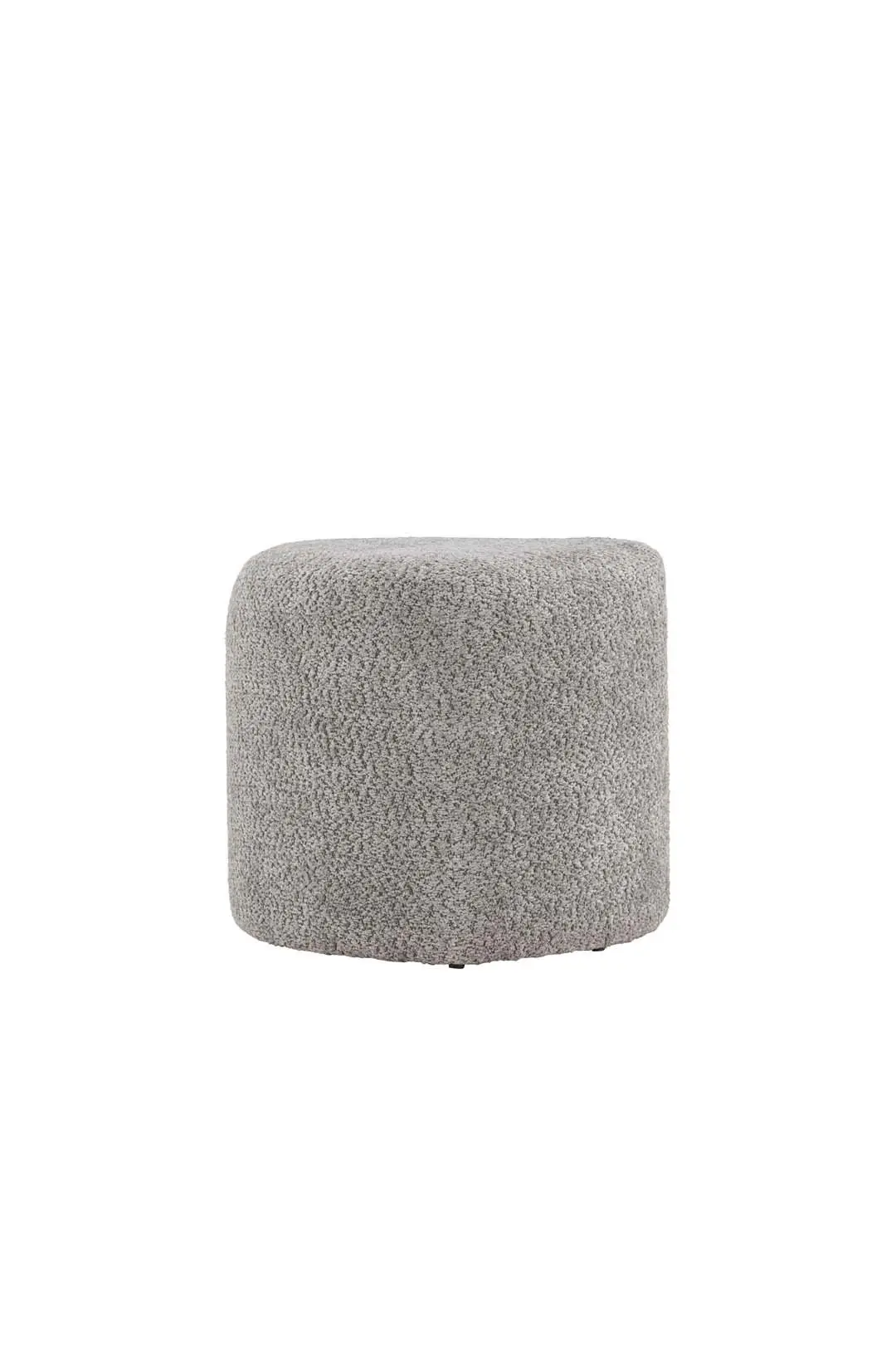 Peg puff Ø46cm grå.