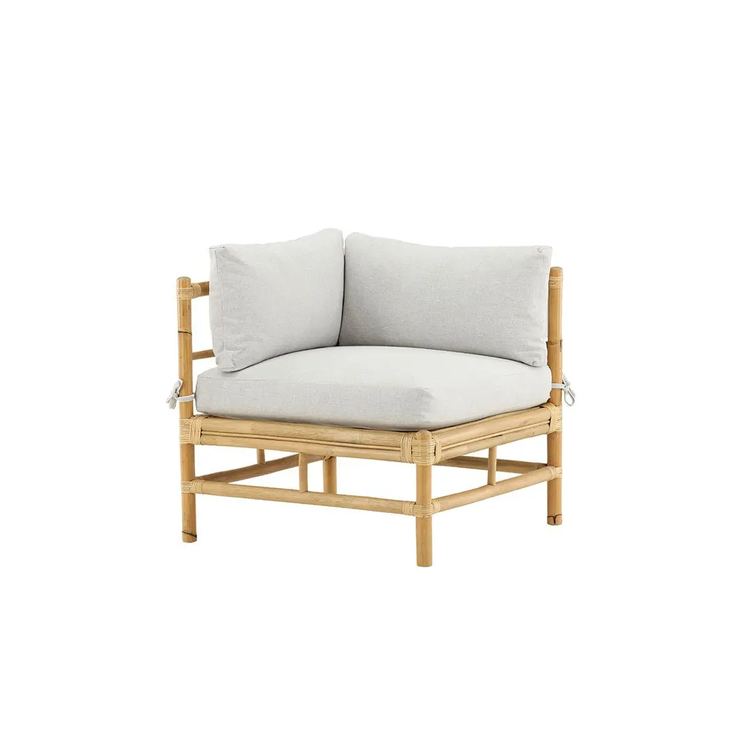 Cane hagesofa hjørnedel natur.