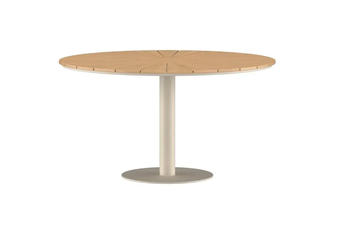 Croft hagebord Ø120cm beige.
