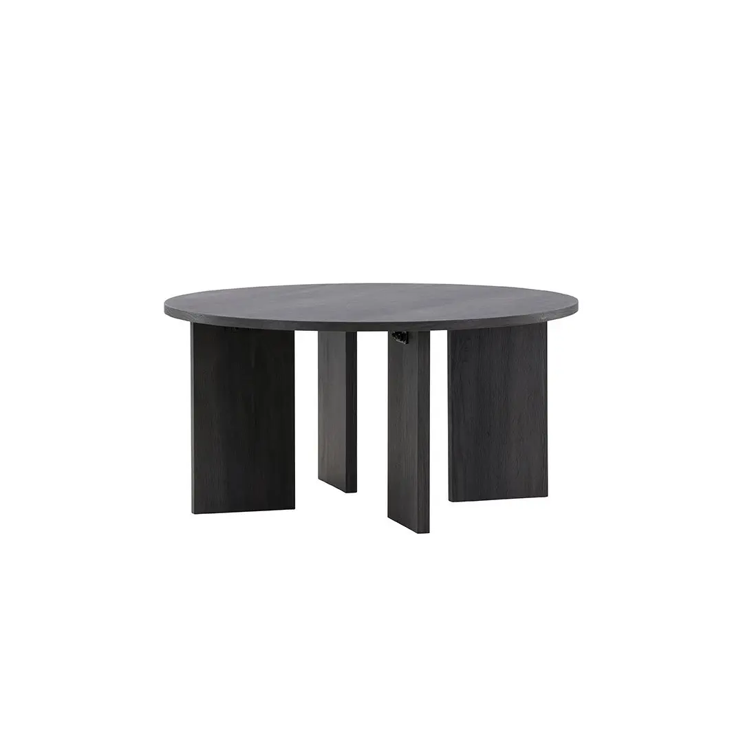 Askerön sofabord Ø80 cm svart.