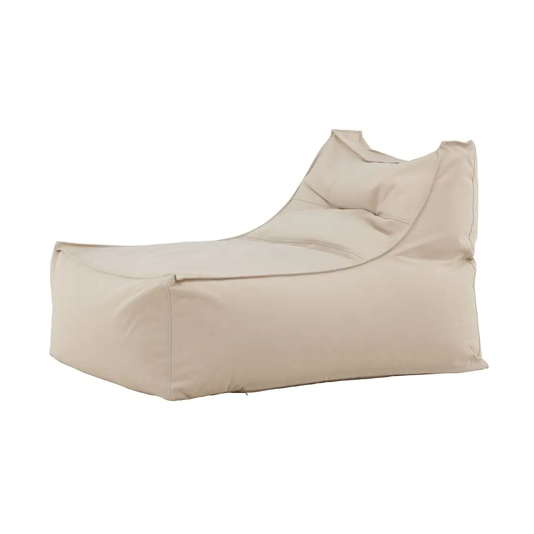 Redang sækkestol midt del beige.