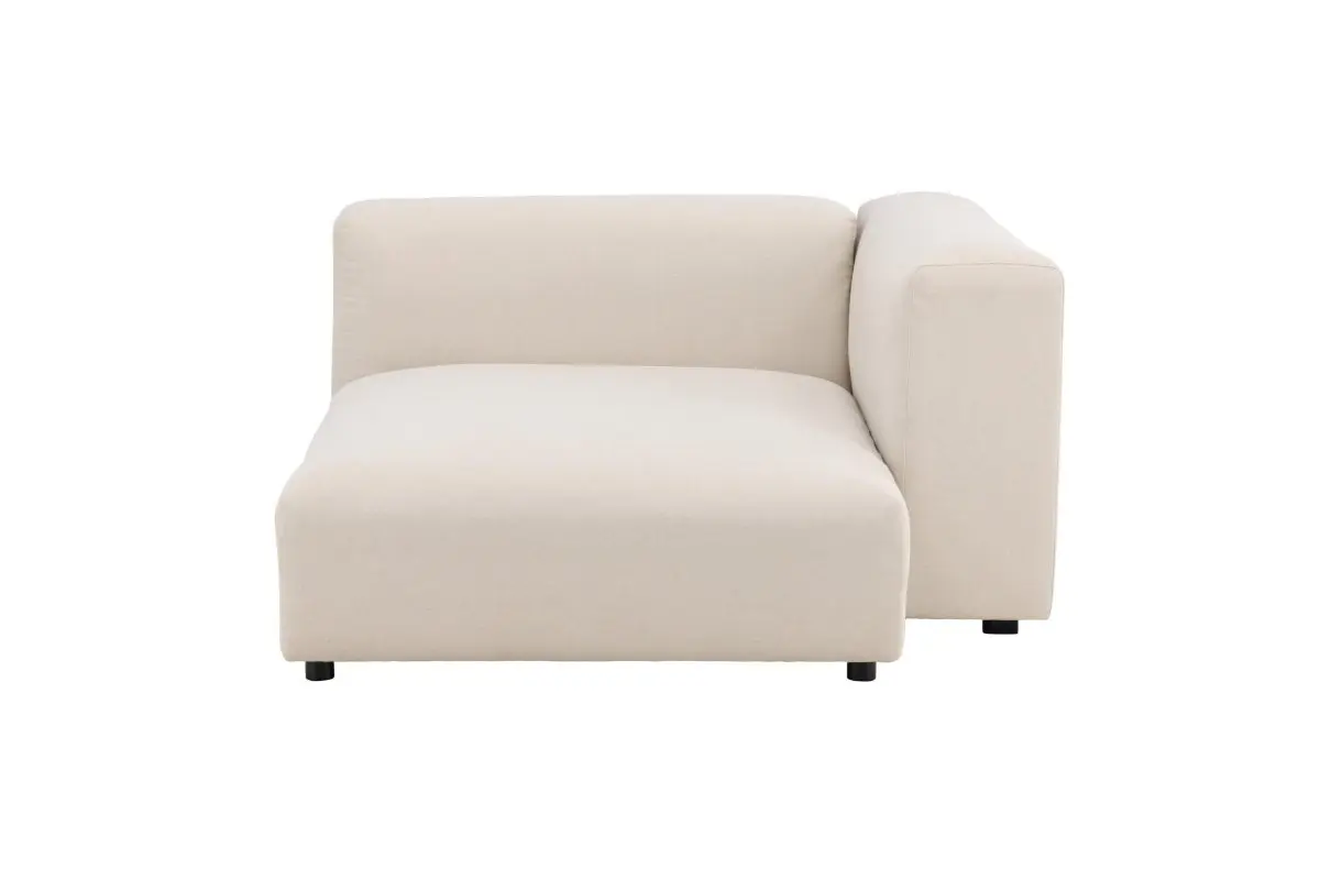 Mavi modulsofa sjeselong beige.