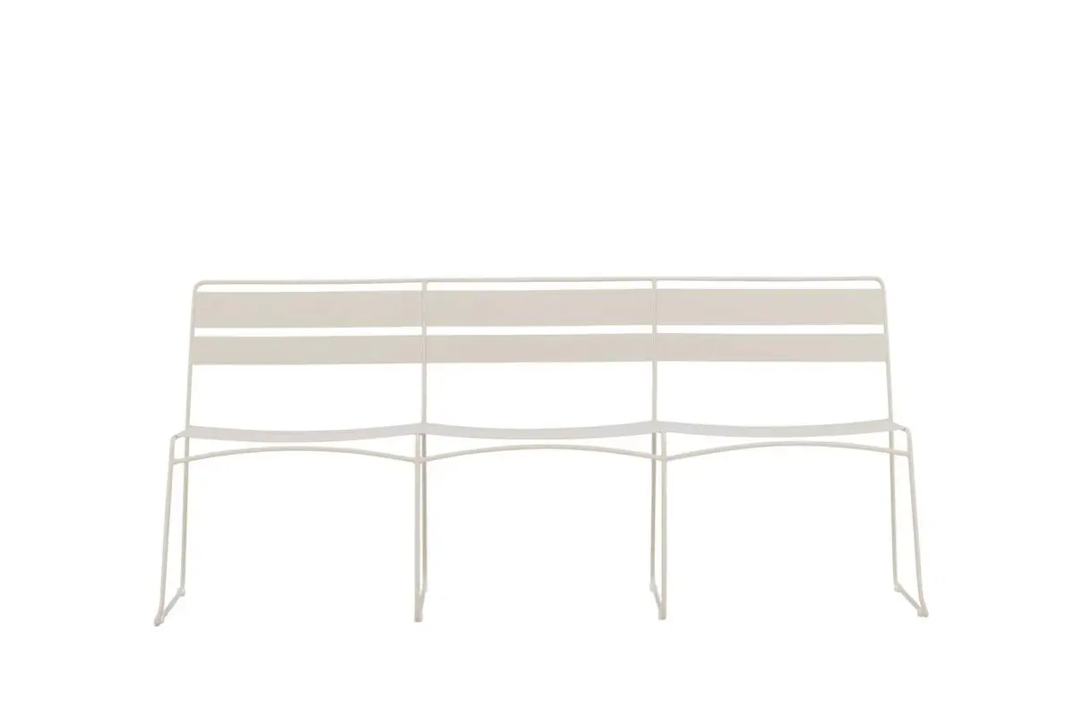 Lina hagesofa 2 seter beige.