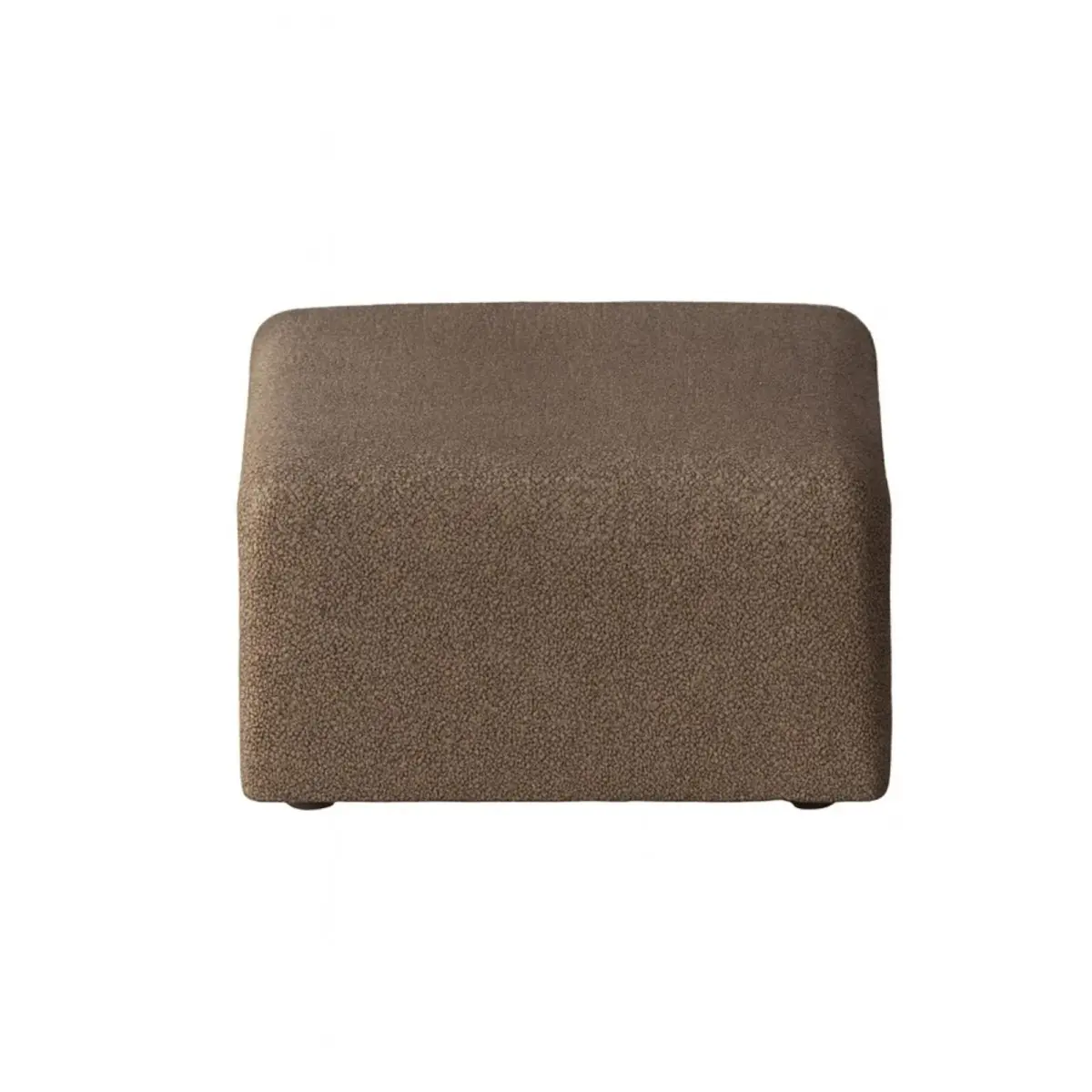 Cubic puff brun.