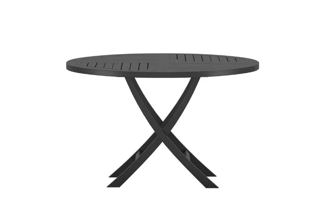 Kenya hagebord Ø120cm svart.