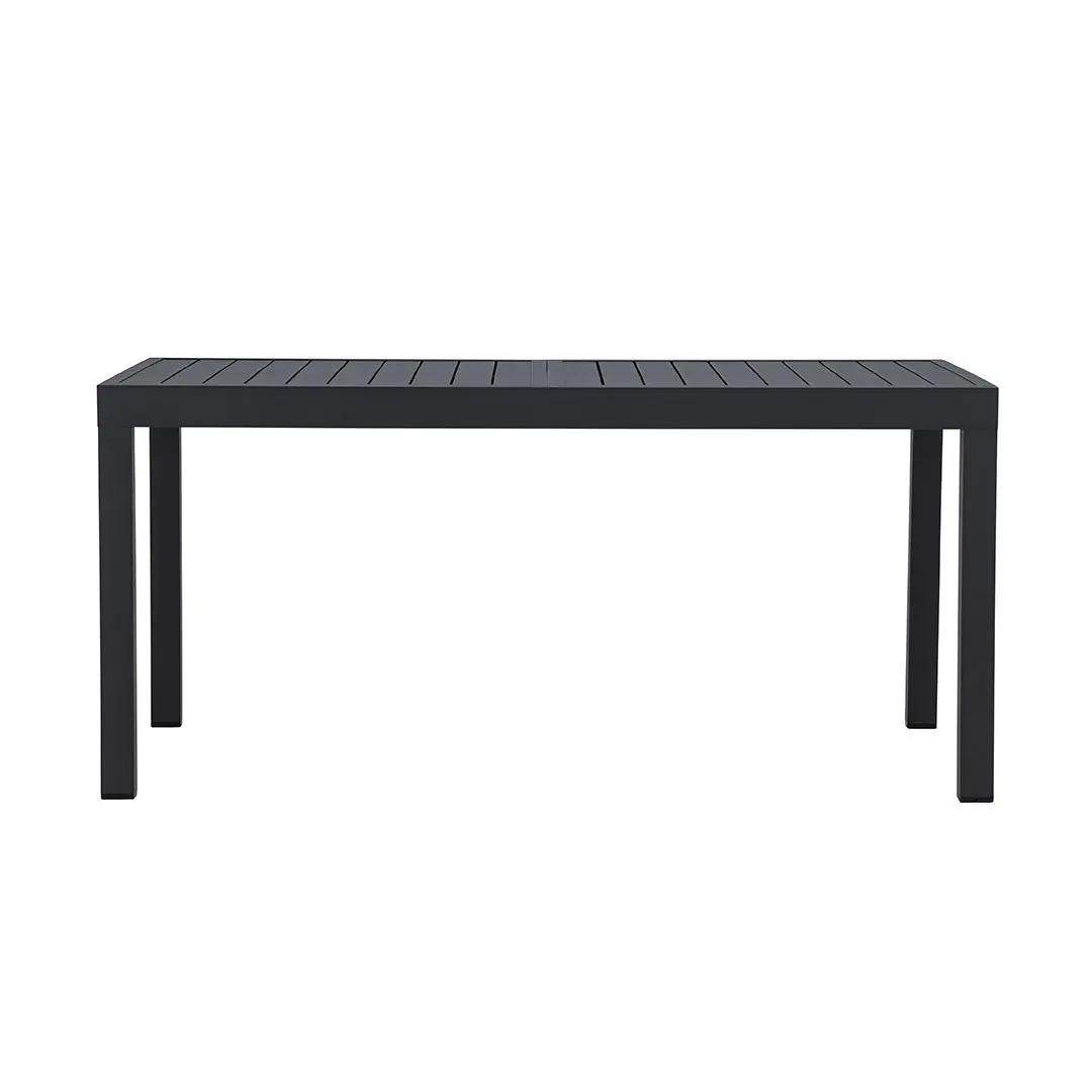 Capo hagebord med uttrekk 160/240 cm svart.