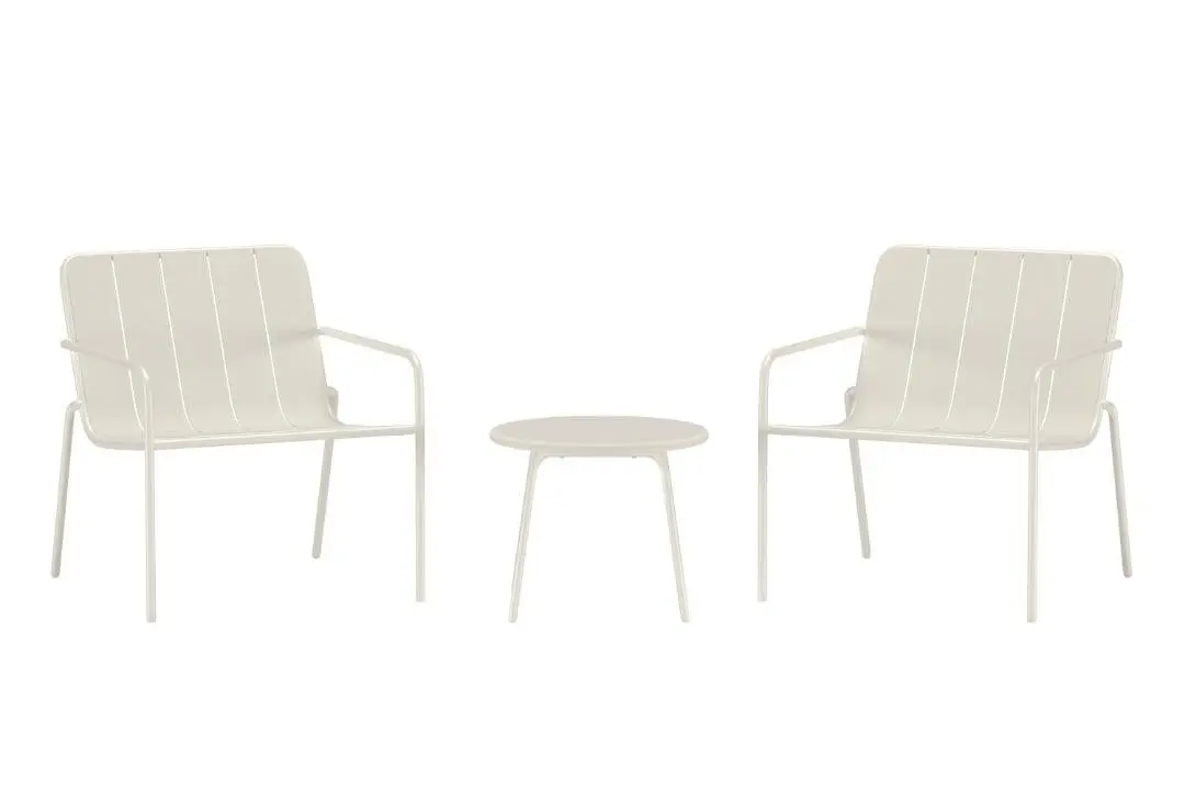 Minos loungesett beige.