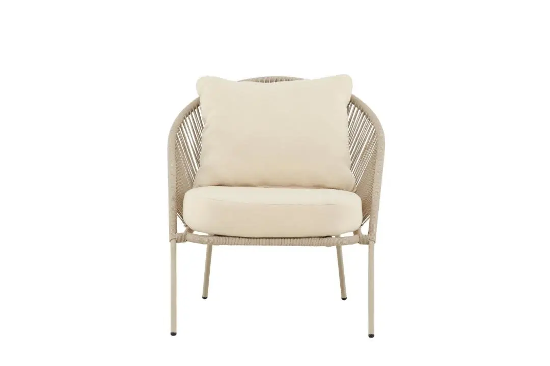 Lindos lenestol beige.