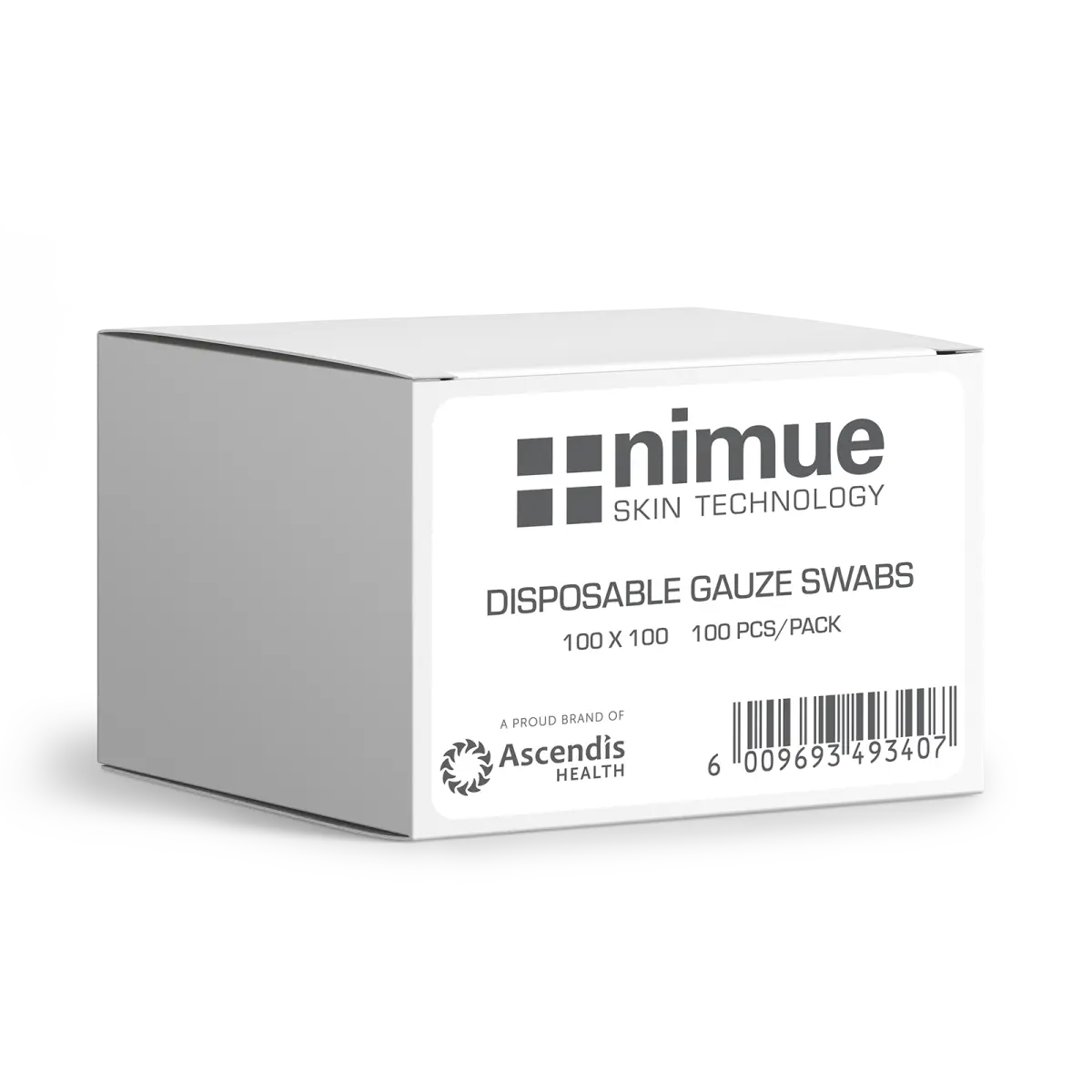 Nimue Gauze Swabs (100mm x 100mm) 100 stk