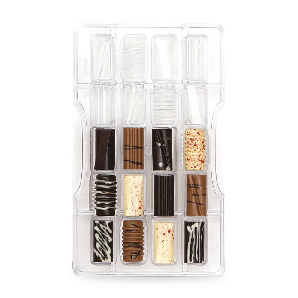 Decora konfektformer i polykarbonat -Assortert-