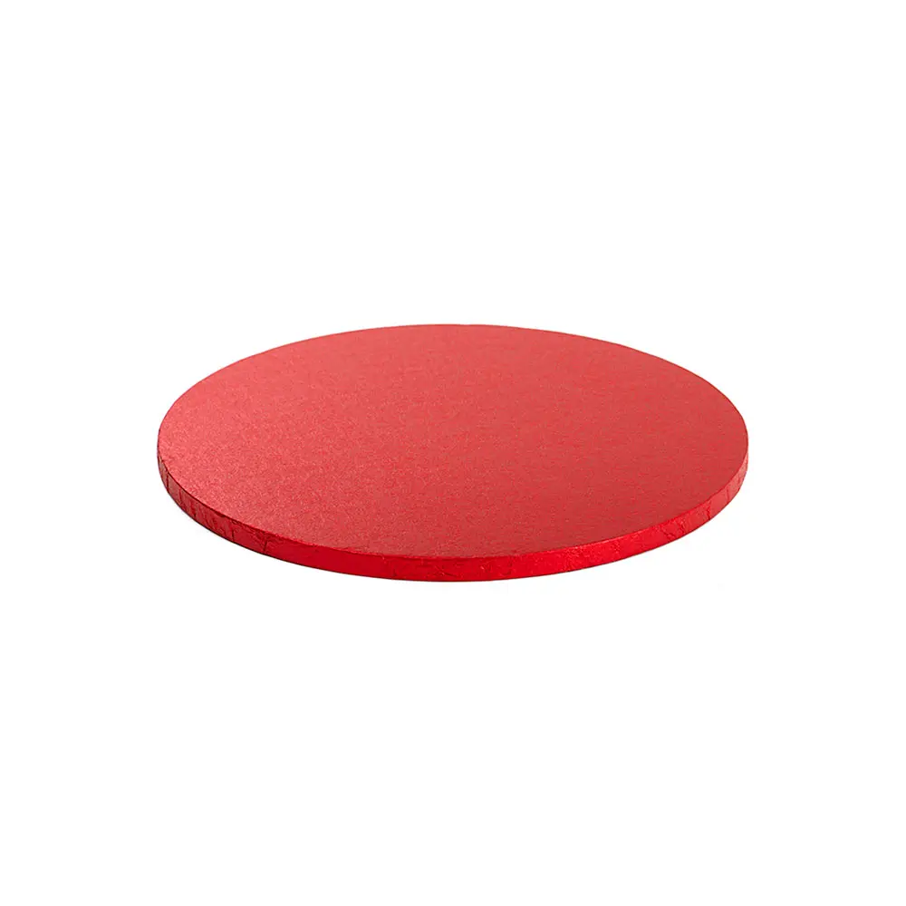 Kake Drum Rund -Rød- 25cm
