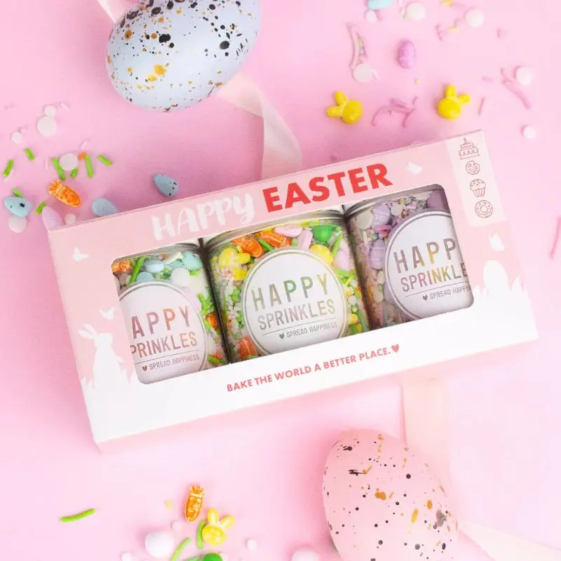 Happy Easter Påskestrøssel sett -Favorite trio- pk/3