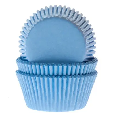 Muffinsformer, Mini -Himmelblå- pk/50