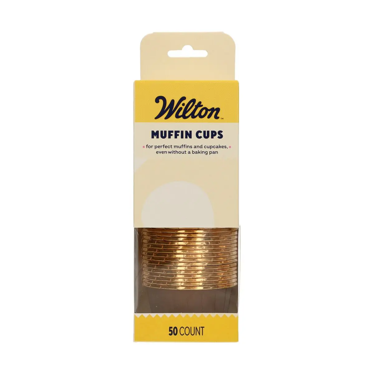 Wilton Muffinsformer, Nut cups -Brun-, pk/50