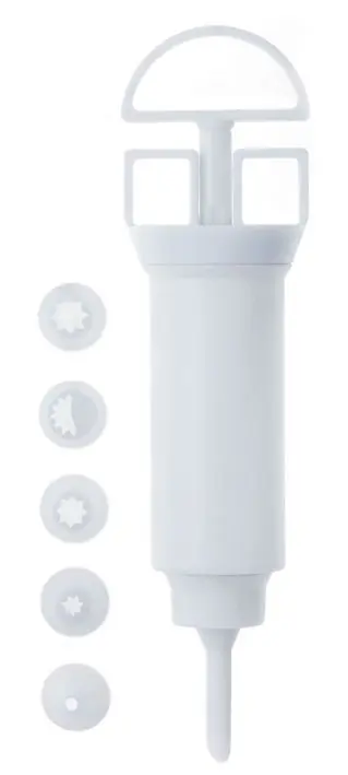 Kakedekorator med 6 tipper