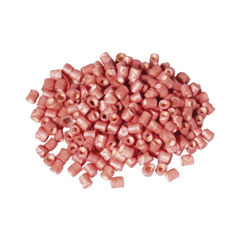 Hvit sjokoladekrøller -Rosa- 0,5kg