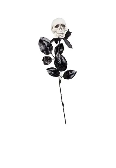 Blomster til Halloween -Hodeskalle-