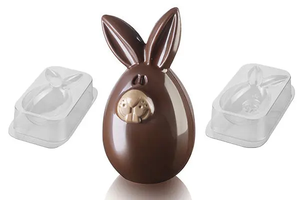Silikomart Sjokoladeform Påske -Lucky Bunny-