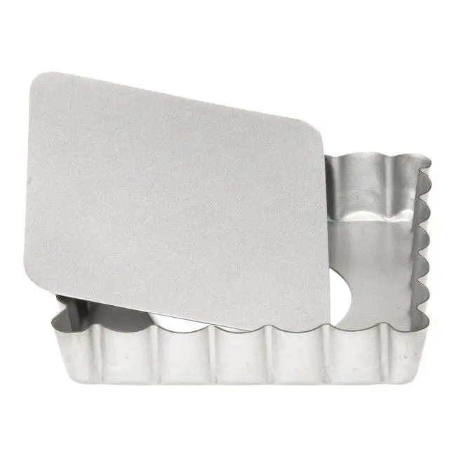Patisse Firkantet Mini paiform -Løs bunn- 10cm