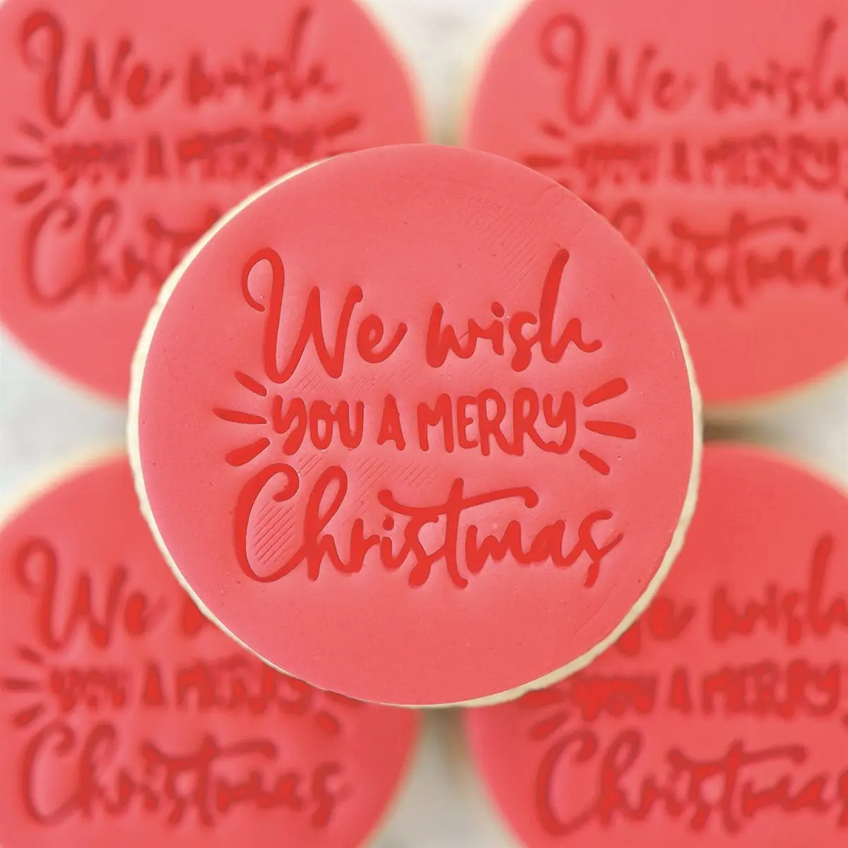 Sweet Stamp Embosser/Stempel -Merry Christmas- nr.3