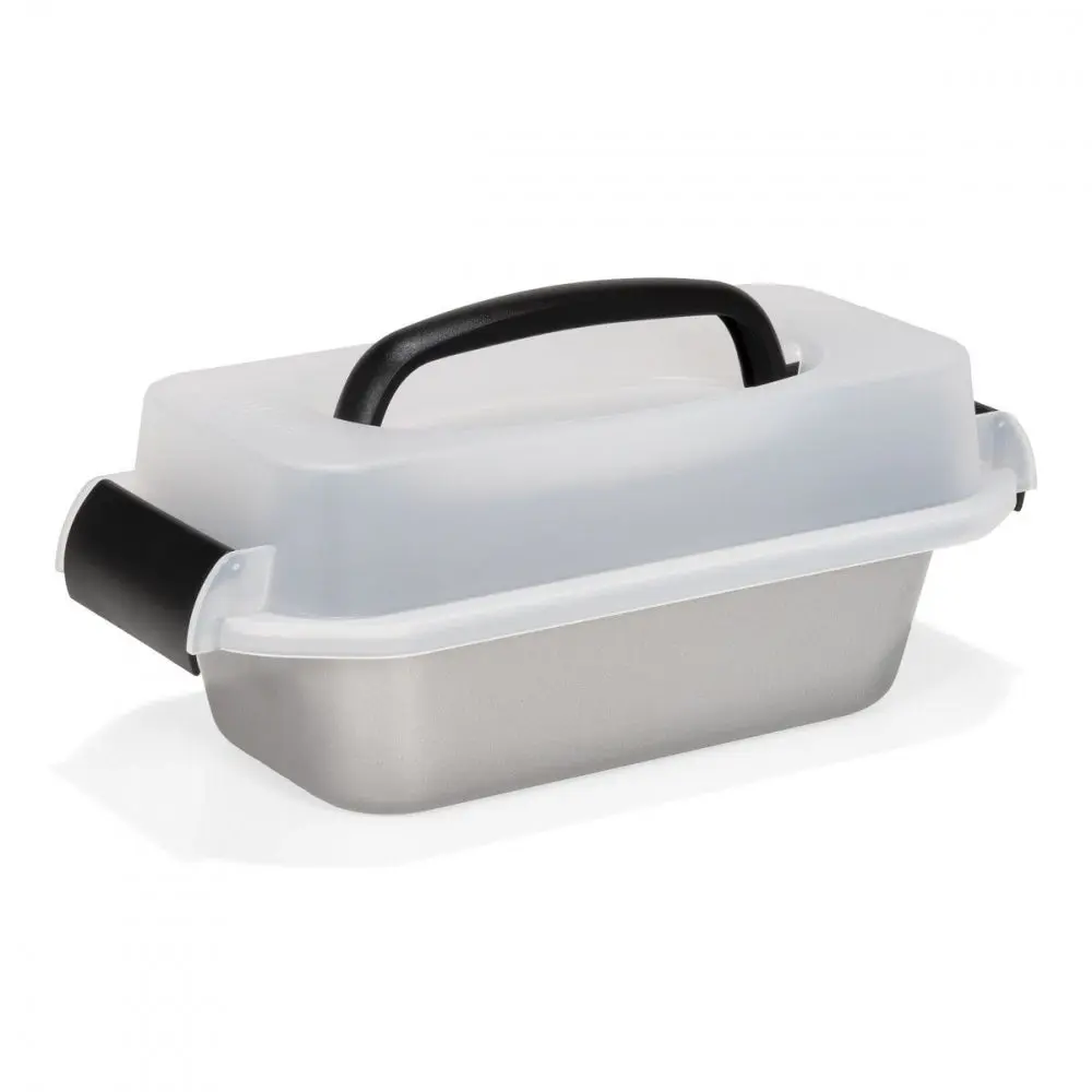 Patisse Silver-Top Brødform med lokk, 23cm
