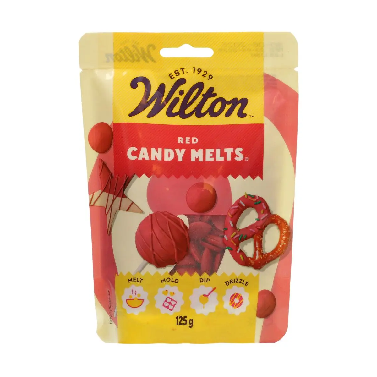 Candy Melts Rød, 125g