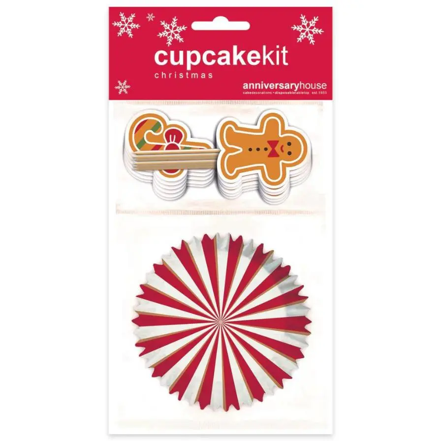 Muffinsformer og toppere -Pepperkake- pk/28