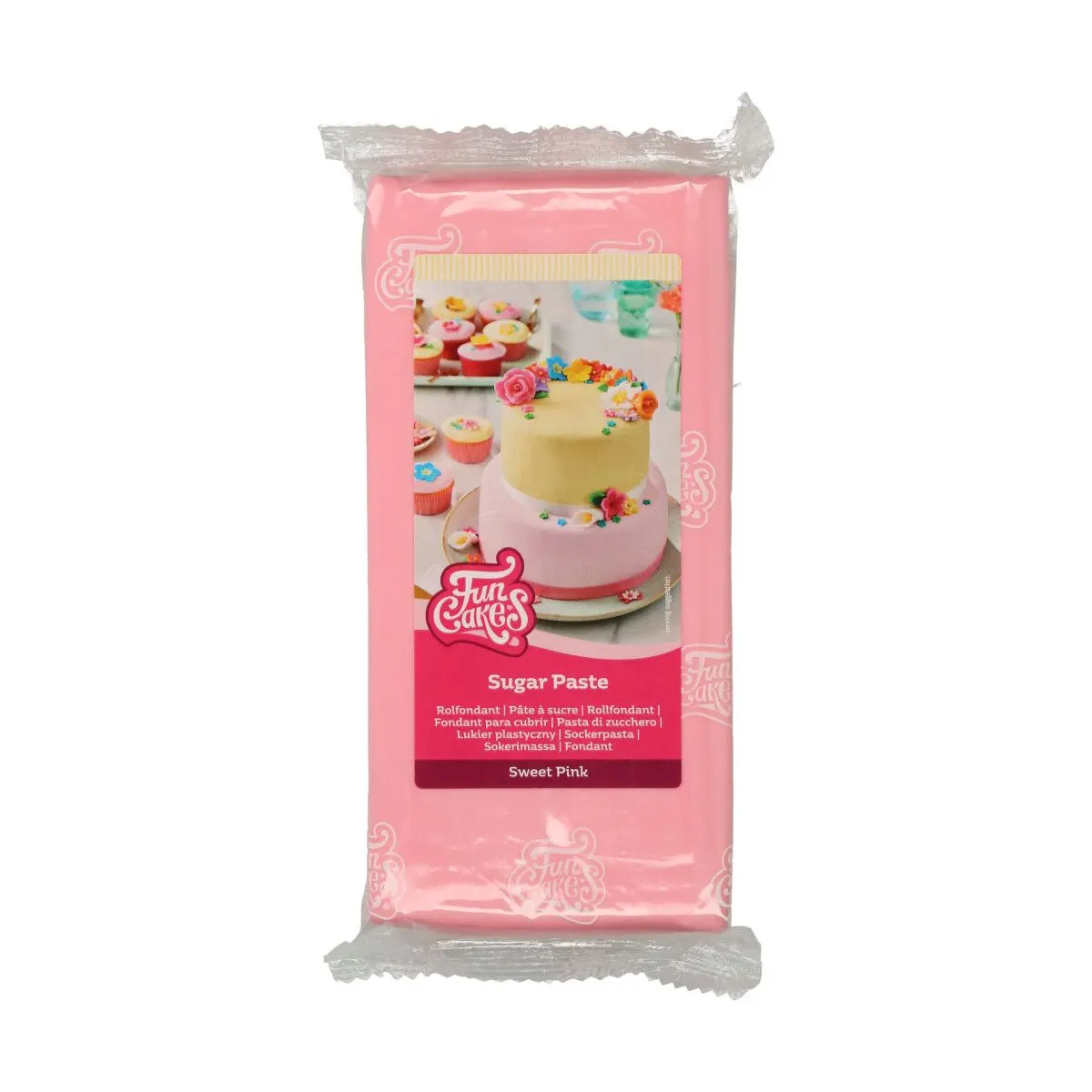 Babyrosa fondant fra FunCakes, 1kg
