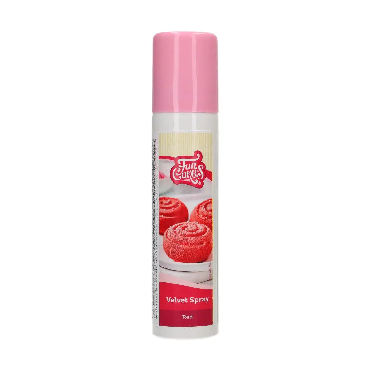 FunCakes Velvet Spray -rød- 100ml