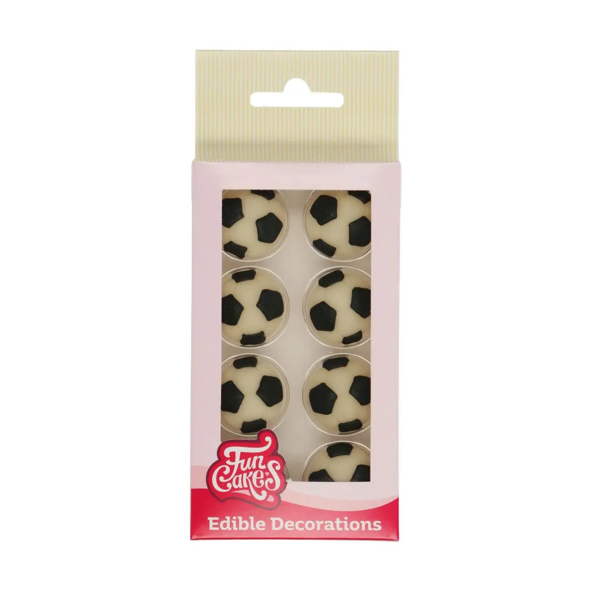 FunCakes Spiselig kakepynt Fotball pk/8