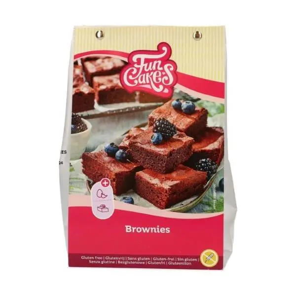 FunCakes Kakemiks for Brownies, Glutenfri 500g