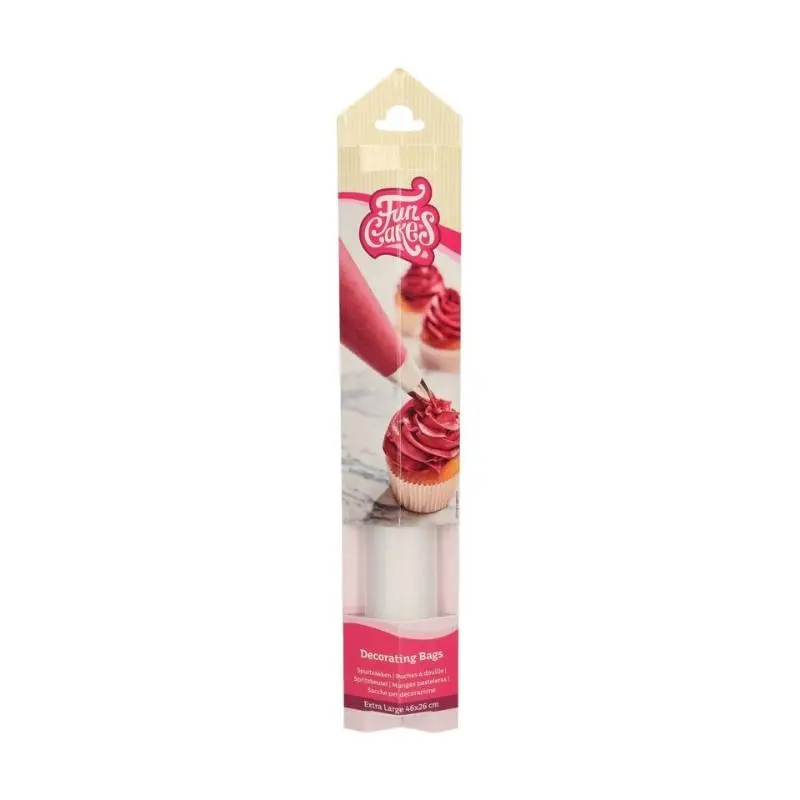 FunCakes Engangs sprøyteposer -46cm- 10 stk
