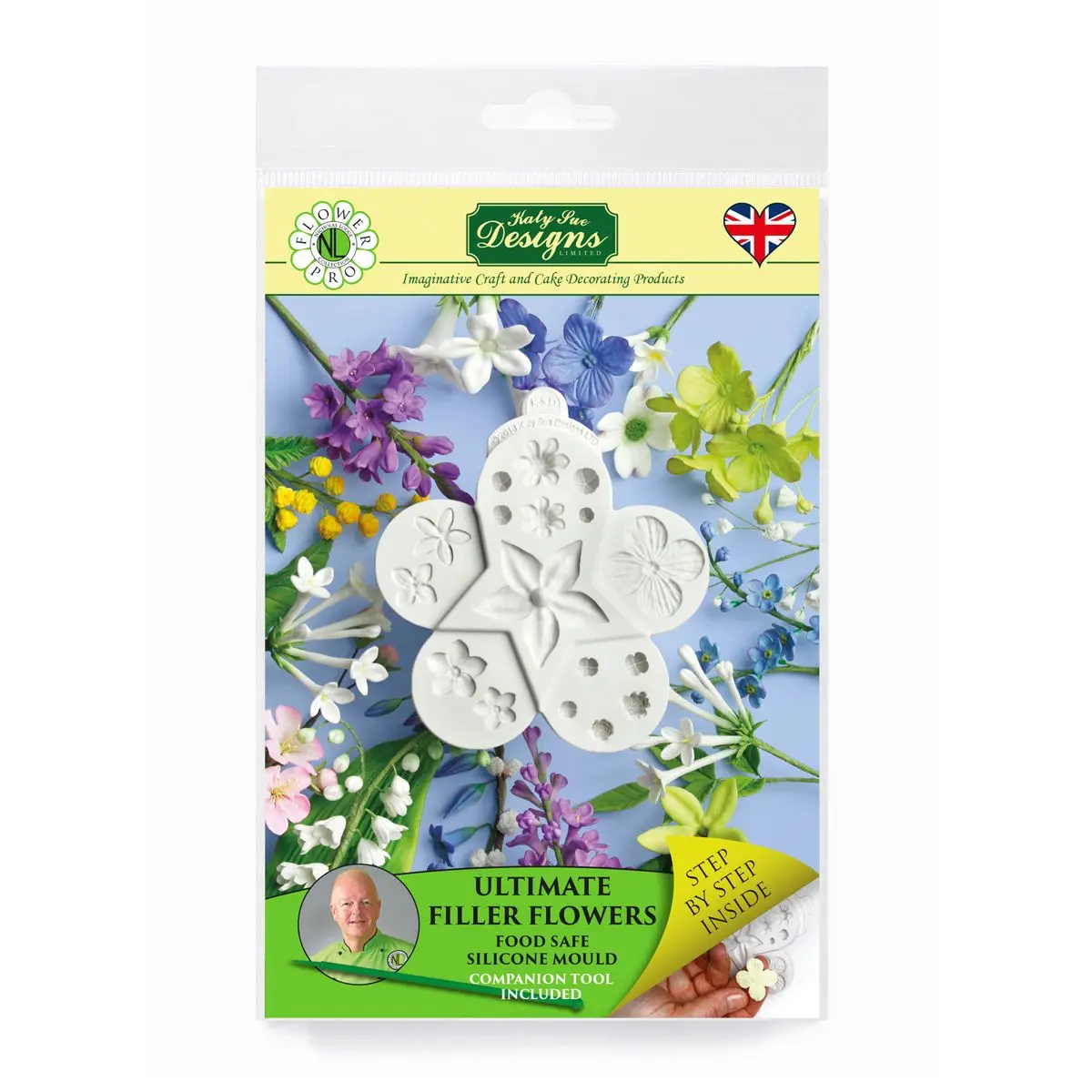 Katy Sue Mould Ultimate Filler - Blomster