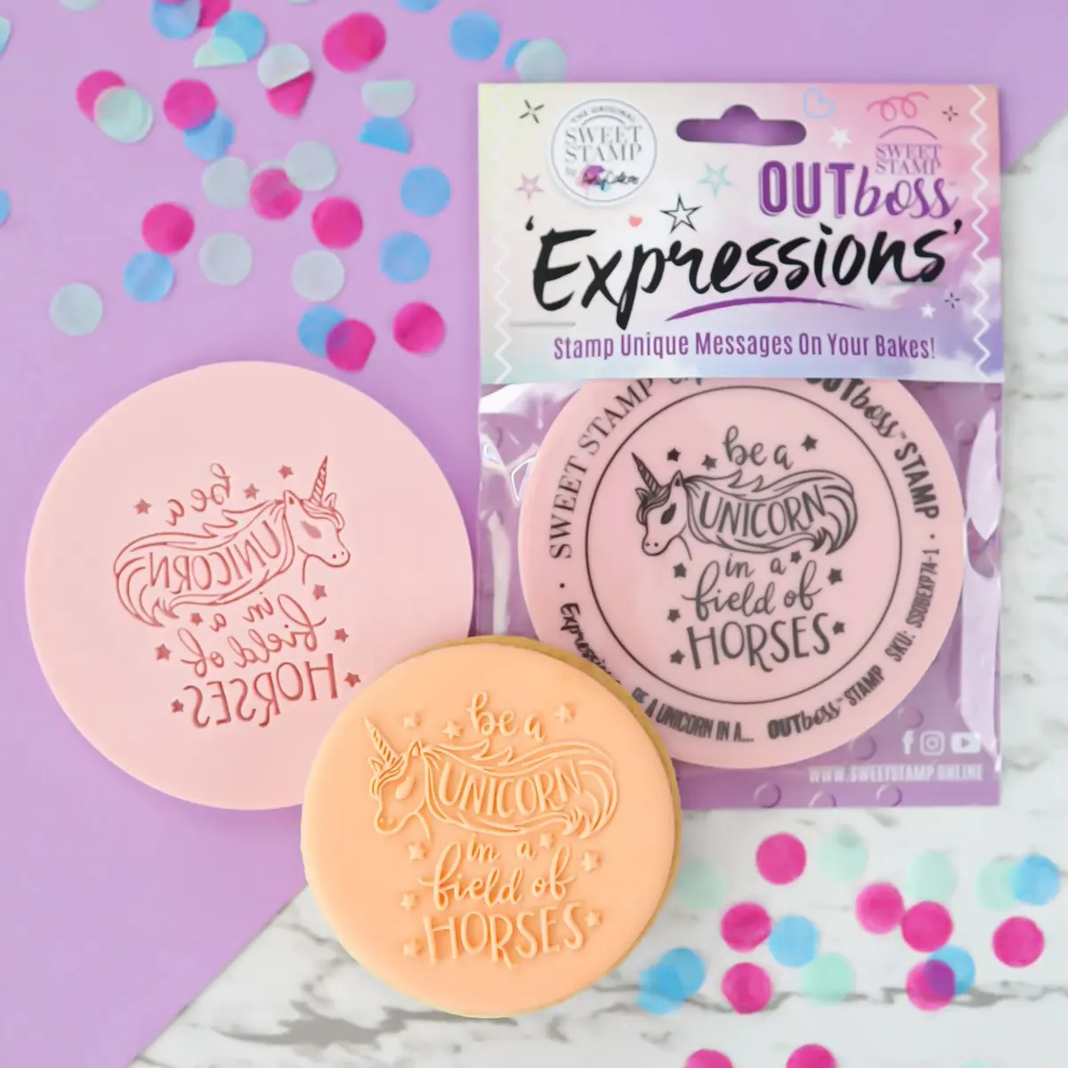 Sweet Stamp OUTboss Stempel -Unicorn-