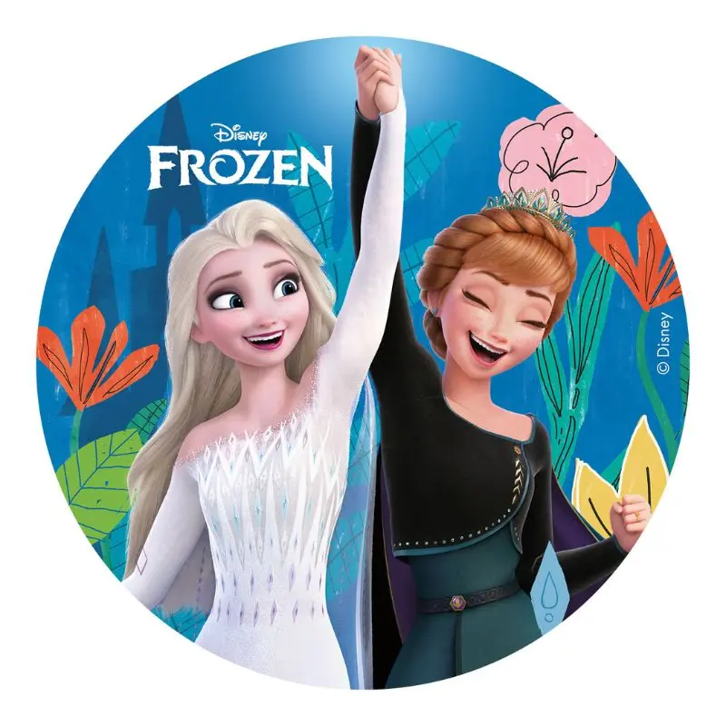 Kakebilde Frost -Elsa og Anna- 15,5cm
