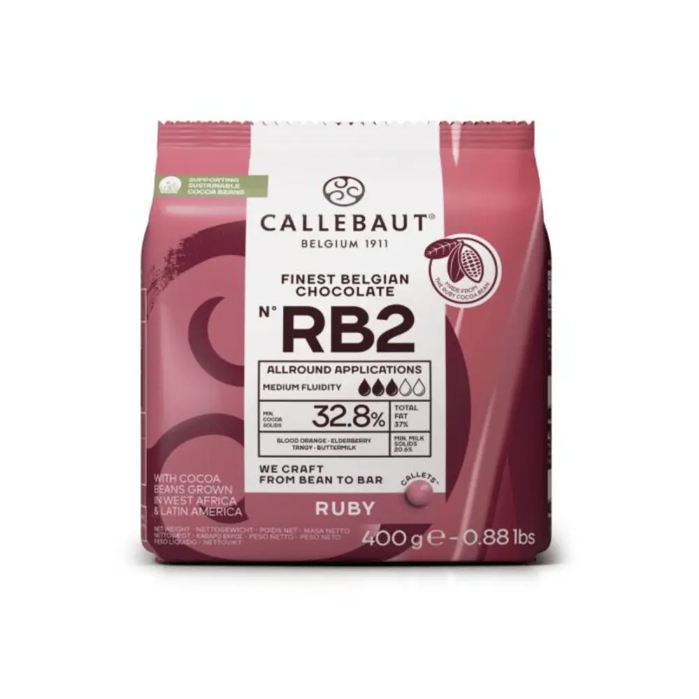 Callebaut sjokolade -Ruby- 400g