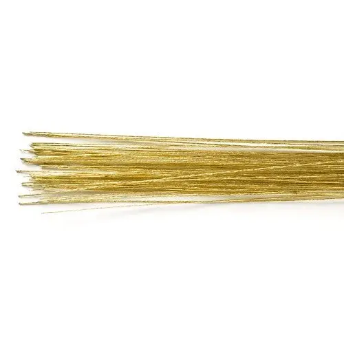 Blomsterwire Gull 50stk 0,50mm 24 gauge
