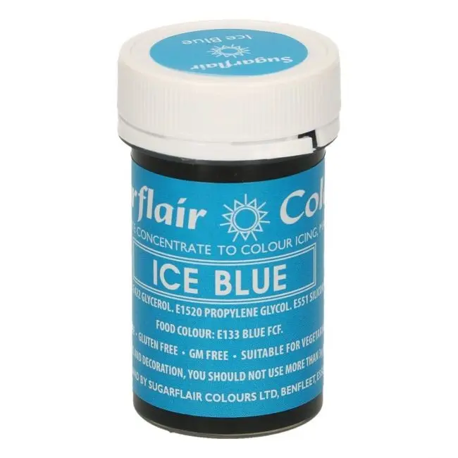 Sugarflair pastafarge Ice Blue, 25g