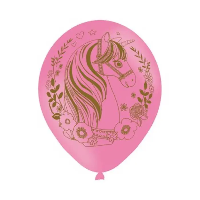Ballonger -Enhjørning- pk/6