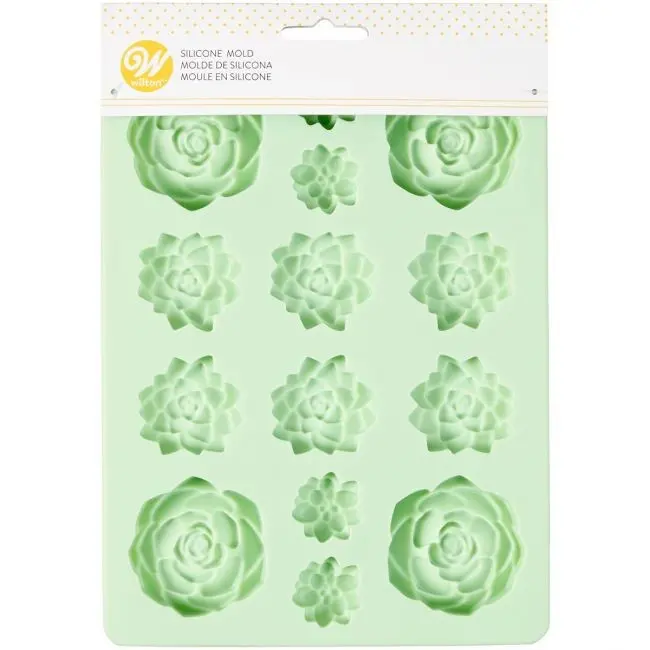 Wilton Silikonform -Sukkulenter-