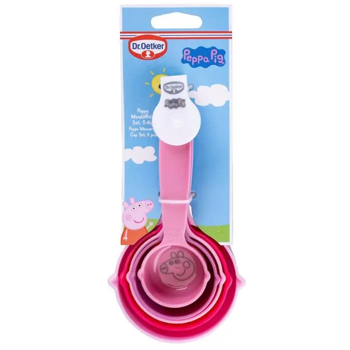 Dr. Oetker Måleskje- Peppa Gris sett/5