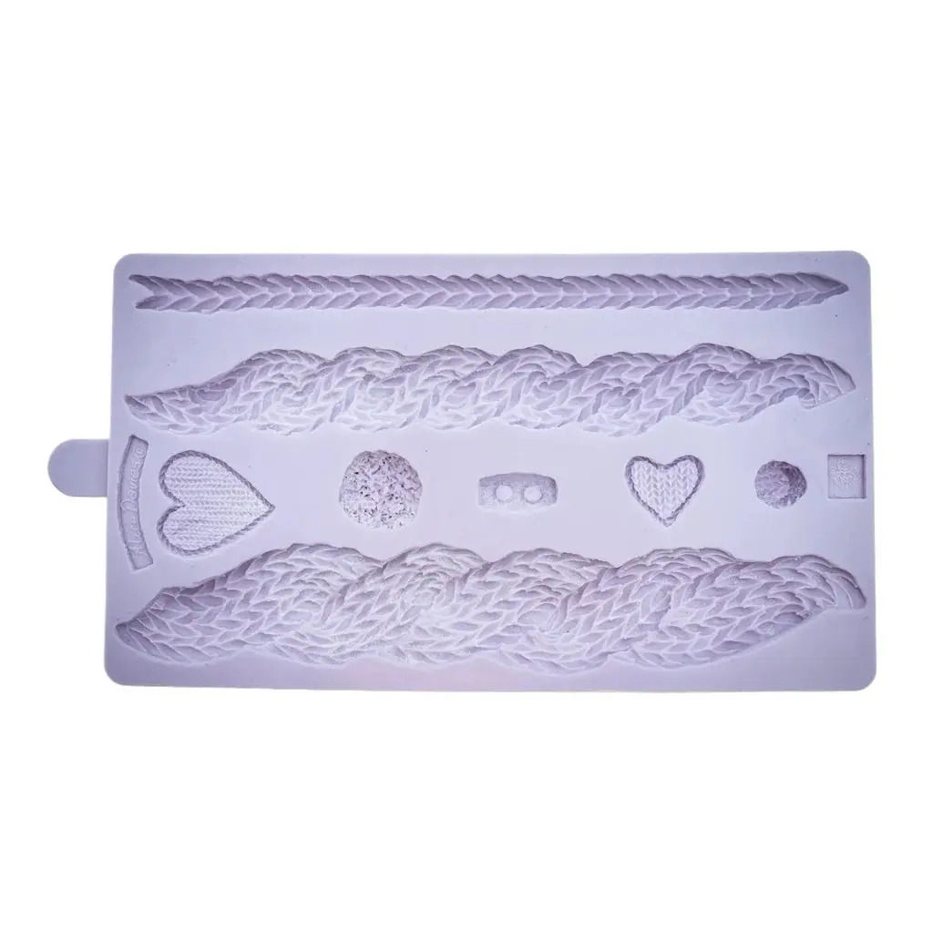 Karen Davies silikonform Kabelstrikk