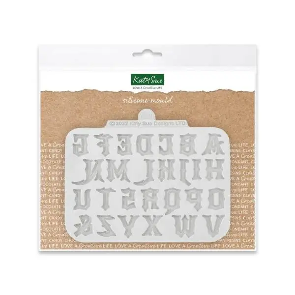 Katy Sue Mould Goth alfabet, store